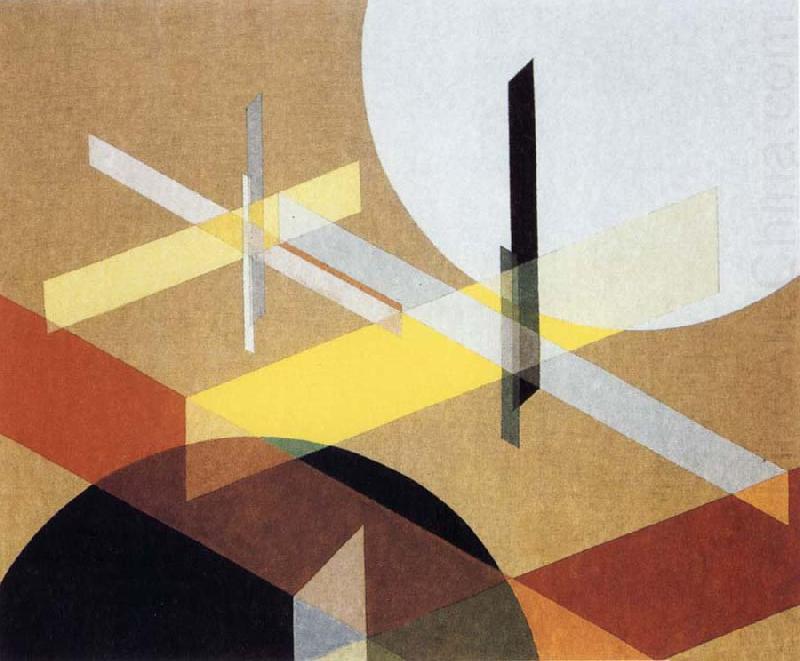 Composition Z VIII, Lazlo Moholy Nagy